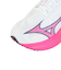 ミズノ（MIZUNO）ランニングシューズ トレーニングシューズ 部活 ウエーブ リベリオンプロ 3 ホワイト ピンク U1GD253311