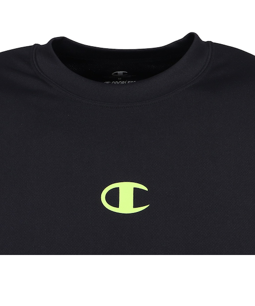 バレーボールウェア　チャンピオン　青紫　Oサイズ　ポリエステル　外袋有　未使用 CHAMPION/チャンピオン】Sサイズ Tシャツ 半袖 バレーボール