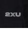 ツー・タイムズ・ユー（2XU）エアロメッシュTシャツ MR7441A-BLK/SRF