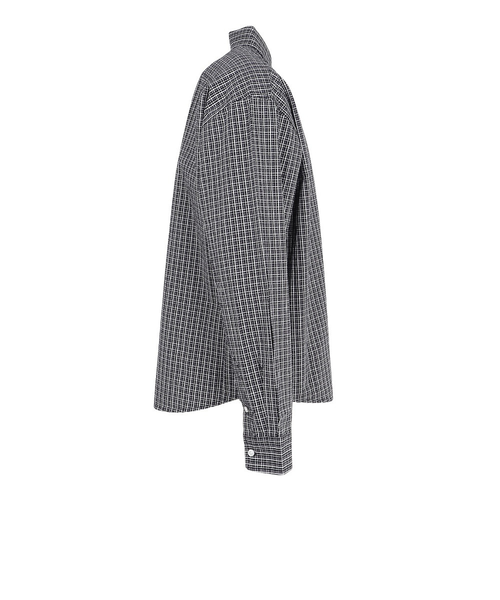 エクストララージ（XLARGE）PLAID 長袖シャツ 101253014003-BLACK