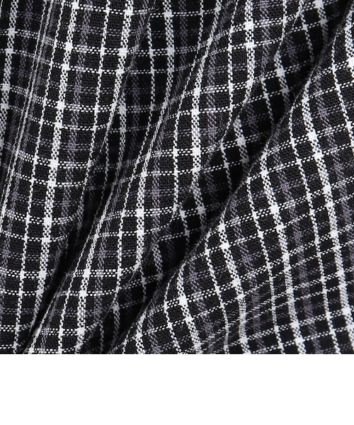 エクストララージ（XLARGE）PLAID 長袖シャツ 101253014003-BLACK