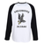 エクストララージ（XLARGE）EAGLE RAGLAN 長袖Tシャツ 101253011020-BLACK