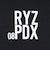ライズ（RYZ）HALF OF THE R 長袖Tシャツ RZ10CD25FW0002 BLK