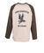 エクストララージ（XLARGE）EAGLE RAGLAN 長袖Tシャツ 101253011020-BROWN
