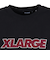 エクストララージ（XLARGE）スタンダード ロゴ クルーネック スウェットシャツ 101253012001-BLACK