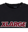エクストララージ（XLARGE）スタンダード ロゴ クルーネック スウェットシャツ 101253012001-BLACK