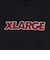 エクストララージ（XLARGE）スタンダード ロゴ クルーネック スウェットシャツ 101253012001-BLACK