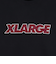 エクストララージ（XLARGE）スタンダード ロゴ クルーネック スウェットシャツ 101253012001-BLACK
