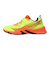 瞬足（syunsoku）ジュニアスポーツシューズ ベルクロ ベルト付き スニーカー 瞬足 ネオンイエロー SJJ2080
