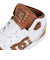 ディーシーシューズ（DC SHOES）スニーカー ボーダーシューズ ユニバーシティ ミッド SE SN フットウェア ホワイト ブラウン 25FWDW2543…