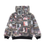 ジュニア ブルックリン プリントプルオーバーパーカー 85F092-023