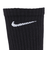 ナイキ（NIKE）靴下 エブリデイ クッションド トレーニング クルー ソックス 6足組 黒 23-27cm SX7666-010