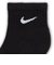 ナイキ（NIKE）靴下 キッズ エブリデイ クッションド アンクル ソックス 6足組 黒 21-23cm SX6912-010