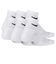 ナイキ（NIKE）靴下 キッズ エブリデイ クッションド アンクル ソックス 6足組 白 21-23cm SX6912-100