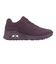 スケッチャーズ（SKECHERS）カジュアルシューズ ウノ スタンド オン エア バーガンディ 73690-WINE スニーカー