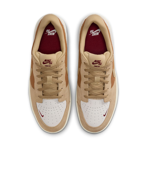 Nike ブラウン スケートシューズ ナイキ（NIKE）スケートボードシューズ SB フォース 58 ブラウン