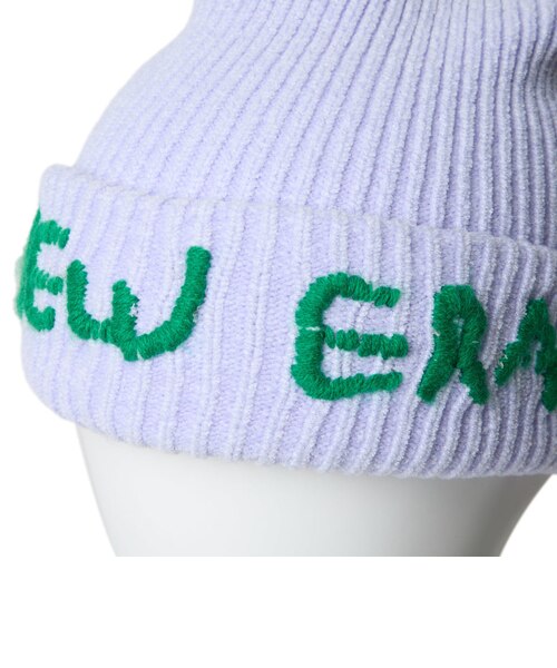 【未使用】NEW ERA ニューエラ　カフニット　モールヤーン　ニット帽 NEW ERA（ニューエラ） New Era NEW ERA 帽子 ニット帽 ベーシック