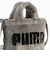 プーマ（PUMA）バック UP  FAUX  ファー  ミニ  ショッパーバッグ  1.5L  グレー 09171303