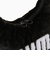 プーマ（PUMA）バック UP  FAUX  ファー  スローチー  ホーボーバッグ  黒 ブラック 5.5L  ブラック 09186901 ふわふわ シンプル