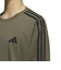アディダス（adidas）エッセンシャルズ プラス ルーズフィット スリーストライプス 長袖Tシャツ JUP88-KA3834