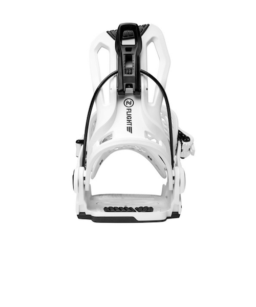 ナイデッカー（NIDECKER）スノーボードビンディング 26 FLIGHT WHITE