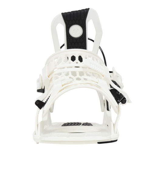 ナイデッカー（NIDECKER）スノーボードビンディング 26 FLIGHT WHITE