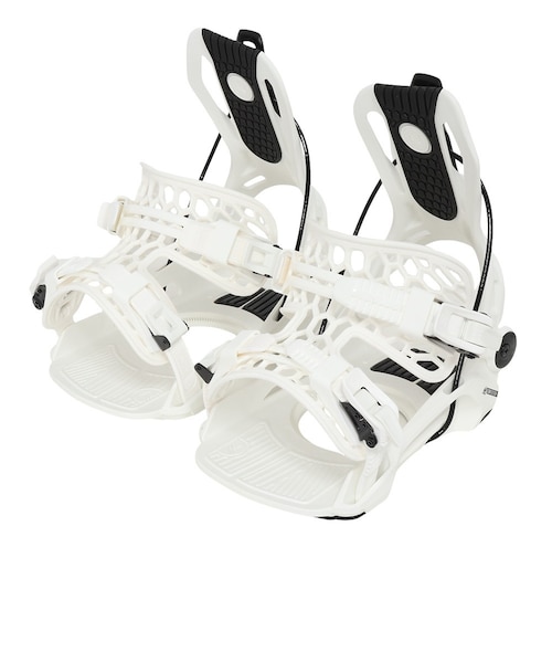 ナイデッカー（NIDECKER）スノーボードビンディング 26 FLIGHT WHITE