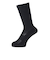 ダンスキン（DANSKIN）靴下 リブソックス 黒 23センチ DA9233401 K 吸汗性 クルー丈 アーチサポート メッシュ