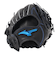 ミズノ（MIZUNO）少年軟式用グラブ オールラウンド用 野球グローブ ウィルドライブ ブルー 1AJGY33430 09
