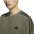 アディダス（adidas）エッセンシャルズ プラス ルーズフィット スリーストライプス フレンチテリー スウェットシャツ JUP87-KA3826