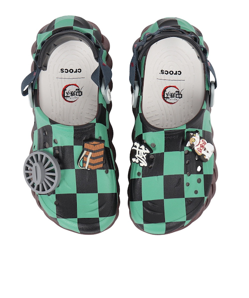 クロックス（crocs）サンダル 「鬼滅の刃」 炭治郎 エコー クロッグ