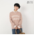 ラッセル（RUSSELL）カレッジロゴ ニット RBL25F0004 PNK