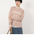 ラッセル（RUSSELL）カレッジロゴ ニット RBL25F0004 PNK