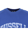 ラッセル（RUSSELL）C100 ラグラン ワイド スウェットシャツ RBM25F0011 BLU