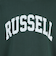 ラッセル（RUSSELL）C100 アーチロゴ クルーネック スウェットシャツ RBM25F0007 DGRN