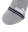 プーマ（PUMA）靴下 ライン スニーカーソックス 3足組 23.0cm 3563217-02 3色セット