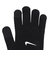 ナイキ（NIKE）手袋 ニット テック&グリップ グローブ 3.0 両手用 黒 S-Mサイズ CW1042-010 防寒 グリップ付き