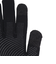 ナイキ（NIKE）手袋 ニット テック&グリップ グローブ グラフィック 3.0 両手用 黒×グレー S-Mサイズ CW1043-088 防寒 グリップ付き