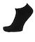 クー（Coo.）靴下 3層 ショート丈ソックス 2足組 黒 ブラック 25.0～28.0センチ 894CO5GSA0094 BLK