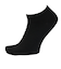 クー（Coo.）靴下 3層 ショート丈ソックス 2足組 黒 ブラック 25.0～28.0センチ 894CO5GSA0094 BLK