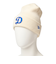 ニューエラ（NEW ERA）帽子 ニットキャップ MLB Team Logo ロサンゼルス・ドジャース Dロゴ オフホワイト 14670078