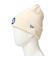 ニューエラ（NEW ERA）帽子 ニットキャップ MLB Team Logo ロサンゼルス・ドジャース Dロゴ オフホワイト 14670078