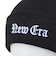 ニューエラ（NEW ERA）帽子 ニットキャップ ベーシック カフニット Old English NEW ERA 黒 ブラック 14312193 あったか