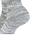 クー（Coo.）ヒートクロス クルーソックス 3足組 895CO5GSA0068 GRY
