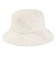 エルケクス（ELKEX）帽子 イヤーカバーショートファーハットアイボリー EKL5FA0035 IVR バケットハット ボア素材 防寒