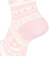 クー（Coo.）ミドルソックス ヒートクロス 二重編み ノルディック 2足組 895CO5GSA0103 PNK
