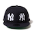 ニューエラ（NEW ERA）キャップ 950 ソフトバックラム MLB ダブルロゴ ニューヨーク・ヤンキース クーパーズタウン 紺 14667801