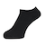 クー（Coo.）靴下 3層 ショートソックス 2足組 黒 ブラック 22.0～25.0センチ 895CO5GSA0093 BLK