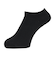 クー（Coo.）靴下 3層 ショートソックス 2足組 黒 ブラック 22.0～25.0センチ 895CO5GSA0093 BLK