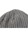 エルケクス（ELKEX）ニットキャップ ボリュームリブカフワッチ グレー EKM5FA0032 GRY ニット帽 防寒 寒さ対策